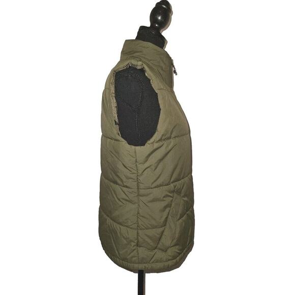 REI Co-op Groundbreaker Insulated Vest Army Green Synthetic Size Medium - Picture 4 of 15